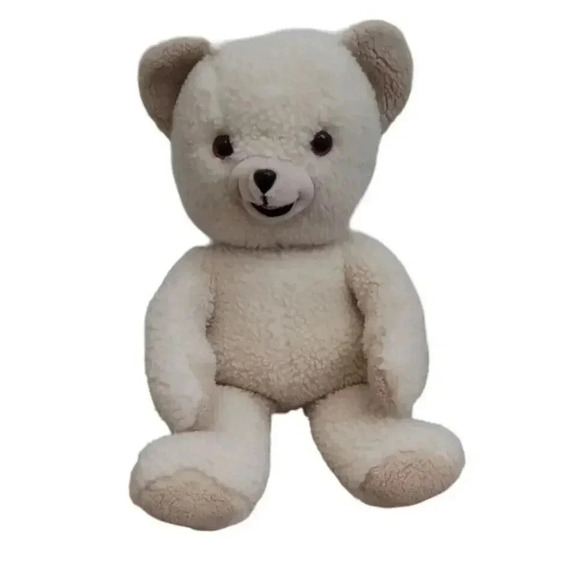 Russ Other - Snuggles bear by Russ vintage 1996 cream plush stuffed animal